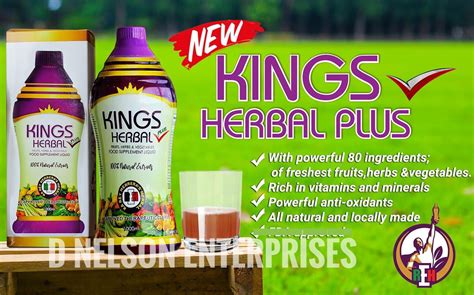 KINGS HERBAL Plus Fruits Vegetables & Herb Fusion Food .